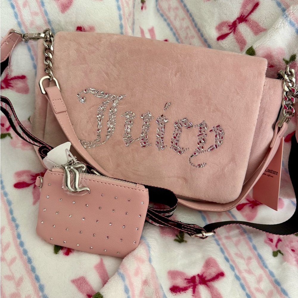 Juicy Couture Pink Shoulder/Crossbody Bag